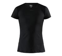 Craft Training Wear Advanced Essence Short Sleeve Slim Jerseys - Black, Large