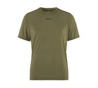 Craft ADV Essence SS Tee for Men - Lightweight Green Running T-Shirt for Optimal Comfort