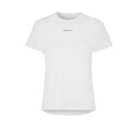Craft ADV Essence SS Tee White L - Lightweight and breathable running T-shirt for optimal comfort during training.