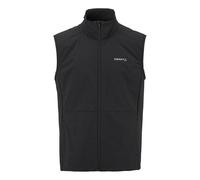 Craft ADV Essence Warm 2 Running Vests Men - Black, Size XXL