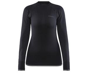 Craft ADV Warm Fuseknit Intensity LS Women's Base Layer - Black / XLarge