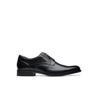 Clarks Craft Arlo Lace Leather Shoes in Black Standard Fit Size 6.5