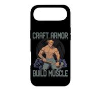 Craft Armor Build Muscle Cosplay Gym Quote Case for iPhone Air