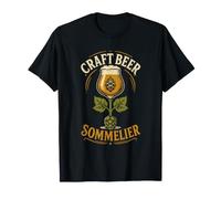 Craft Beer Sommelier Tasting Expertise Passion and Pride T-Shirt