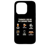 Craft Beer Things I Do In My Spare Time Brewer Beer Lover Case for iPhone 15 Pro