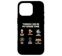 Craft Beer Things I Do In My Spare Time Brewer Beer Lover Case for iPhone 16 Pro
