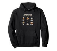 Craft Beer Things I Do In My Spare Time Brewer Beer Lover Pullover Hoodie