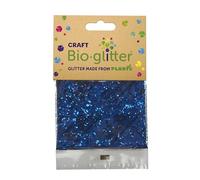Craft Biodegradable Glitter, 20g, Christmas Decorations, Reindeer Food, Chunky Glitter, Arts and Crafts for Kids, Card Making, Candle Making, Eco-Friendly - Blue