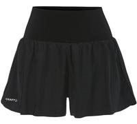 Craft - Breathable trail running shorts - Hypervent Wide Shorts W Black for Women in Recycled Polyester - Size XS Black XS