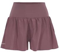 Craft - Breathable trail running shorts - Hypervent Wide Shorts W Flint for Women in Recycled Polyester - Size S - Burgundy Burgundy S