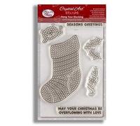 Craft Buddy Crystal Art A6 Stamp Set - Hang Your Stocking