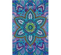 Craft Buddy Crystal Art Card Kit Blue Mandala, 10x15cm