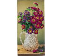 Craft Buddy Flower Vase - 11x22cm Crystal Art Card