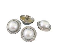 Craft Buttons Women pins Brooch Buttons 10 Pcs Clothing Luxury Pearl Button Sewing Material Accessories Fashion Buttons for Coat Embellishments