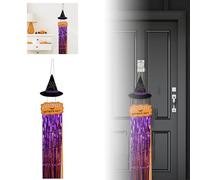 Craft Chains for Hanging Sign Rain Silk Tassel Hanging Bat Witch Hat Wooden Door Wall (B-a, 143X25. 2cm)