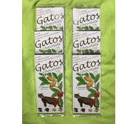 Craft Chocolate Bar Collections (pack of 6 x 100g) Handmade, Nib to Bar, Artisan, Peruvian Cacao, no additives, Eco Friendly, Cat Lover gift (6 x 100g, 6 Milk 46%)