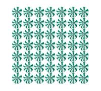 Craft Christmas Buttons - Boťtoni Decorative Ribbons - 50 Pieces Round Christmas Sewing Buttons in Red White Resin - Assorted Decorative Buttons for Sewing Candy - for Women Moms