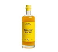 Craft Cocktails Pornstar Martini 500ml | Ready to Serve Premium Pre-Mixed Cocktail | 14.9% ABV | Irish Made