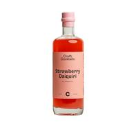 Craft Cocktails Strawberry Daiquiri 500ml | Ready to Serve Premium Pre-Mixed Cocktail | 14.9% ABV | Irish Made