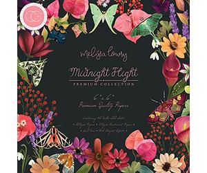 Craft Consortium 6 x 6" Scrapbooking Paper Midnight Flight 40 Double-Sided Sheets