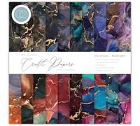 Craft Consortium 6x6 Inch Paper Pad Ink Drops Midnight
