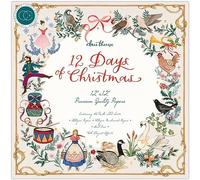 Craft Consortium Double-Sided Paper Pad 12"X12" 40/Pkg-12 Days Of Christmas