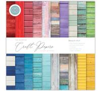 Craft Consortium Double-Sided Paper Pad 8"X8" 30/Pkg-Beach Hut, 20 Designs