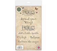 Craft Consortium - Faeries - Photopolymer A6 Stamp Set - Sentiments