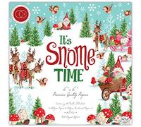 Craft Consortium It's Snome Time 6"x6" Premium Paper Pad