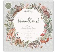 CRAFT CONSORTIUM LTD Craft Consortium Double-Sided Paper Pad 6"X6" 40/Pkg-Woodland, 6-x-6-Inch