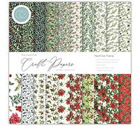 Craft Consortium - The Essential Craft Papers - 6x6 Festive Flora