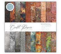 Craft Consortium - The Essential Craft Papers - 6x6 Metal Textures