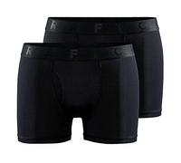Craft - Core Dry Boxer 3-Inch 2-Pack - Synthetic base layer size XL, black