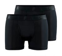 Craft - Core Dry Boxer 3-Inch 2-Pack - Synthetic base layer size XXL, black