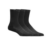 Craft Core Dry High 3-Pack Socks Black Size 37-39 for Running and Training with Optimal Comfort and Moisture Management
