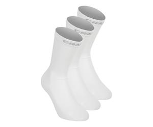 Craft Core Dry High Running Socks Unisex - white, Size 40-42