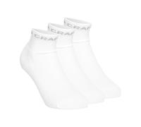 Craft Core Dry Mid Running Socks 3 Pack - White, Size 37-39