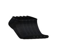 Craft CORE Dry Shaftless Socks 34-36 (EU) Black - Ultimate Comfort for Running and Training