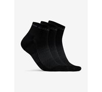 Craft Core Dry Mid Crew Socks 3 Pairs Black EU 46-48 Men,Women