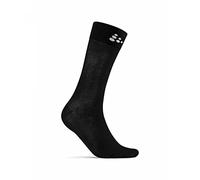 Craft Core Endure Bike Socks, Black-White, EU 34-36
