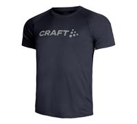 Craft Core Essence Logo Running Shirt Men-Dark Blue, Size XXL