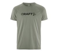 Craft Core Essence Logo Running Shirt Men-Green, Size S