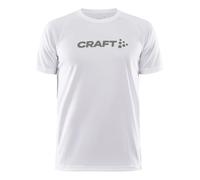 Craft Core Essence Logo Running Shirt Men - White, Size M