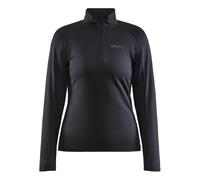 Craft Core Gain Midlayer Running Shirt Women - Black, Size XL