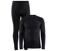 Craft Core Warm Base Layer Set Black L Man