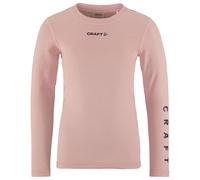 Craft - Core Warm Baselayer Set J Charm Dk Plum - 134-140 - Technical underwear
