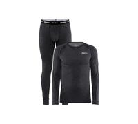 Craft Core Wool Merino Baselayer Set Men black melange 2020 Underwear Set