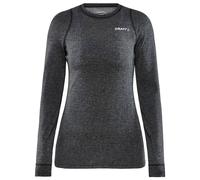 Craft - Core Wool Merino Ls Tee W Black Melange - XS - Technical underwear