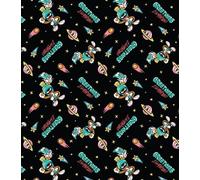 Craft Cotton Co. 100% Cotton Greetings Earthlings Looney Tunes Printed Fabric 110cm Wide Ideal for Crafts, displays, Table Decoration and as a Dress Fabric