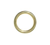 Craft County Brass O-Rings - Inside Diameter Size Options (1/2, 3/4, 1, 1-1/4, 1-1/2 or 2 Inches) - Pack Sizes from 2-100